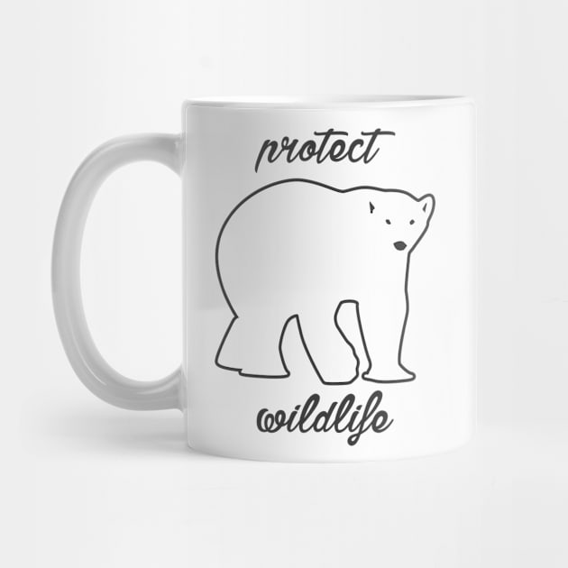 protect wildlife - polar bear by Protect friends